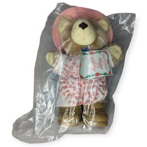 Vintage 1986 Wendy's Furskins Bears Hattie NWT